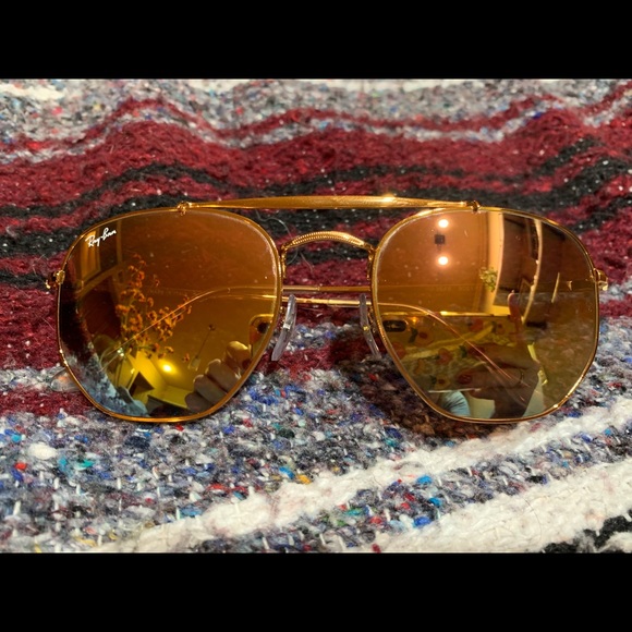 Ray Bans!! Oval shape with rainbow mirror lens - Picture 3 of 8